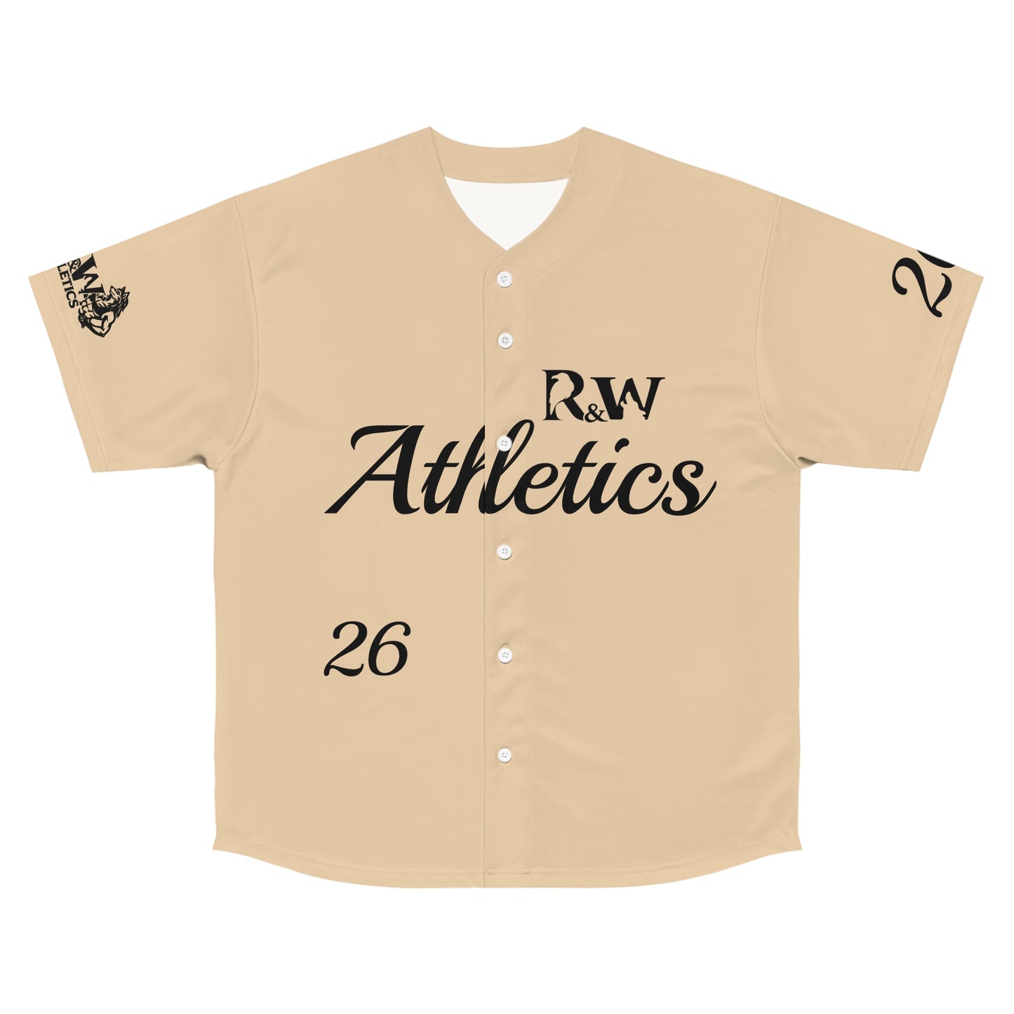 R&W Athletics Men's "Opening Day" Baseball Jersey — Dakar Dunes