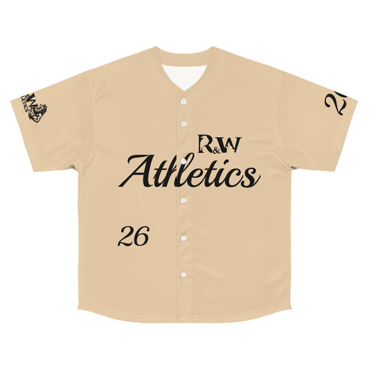 R&W Athletics Men's "Opening Day" Baseball Jersey — Dakar Dunes