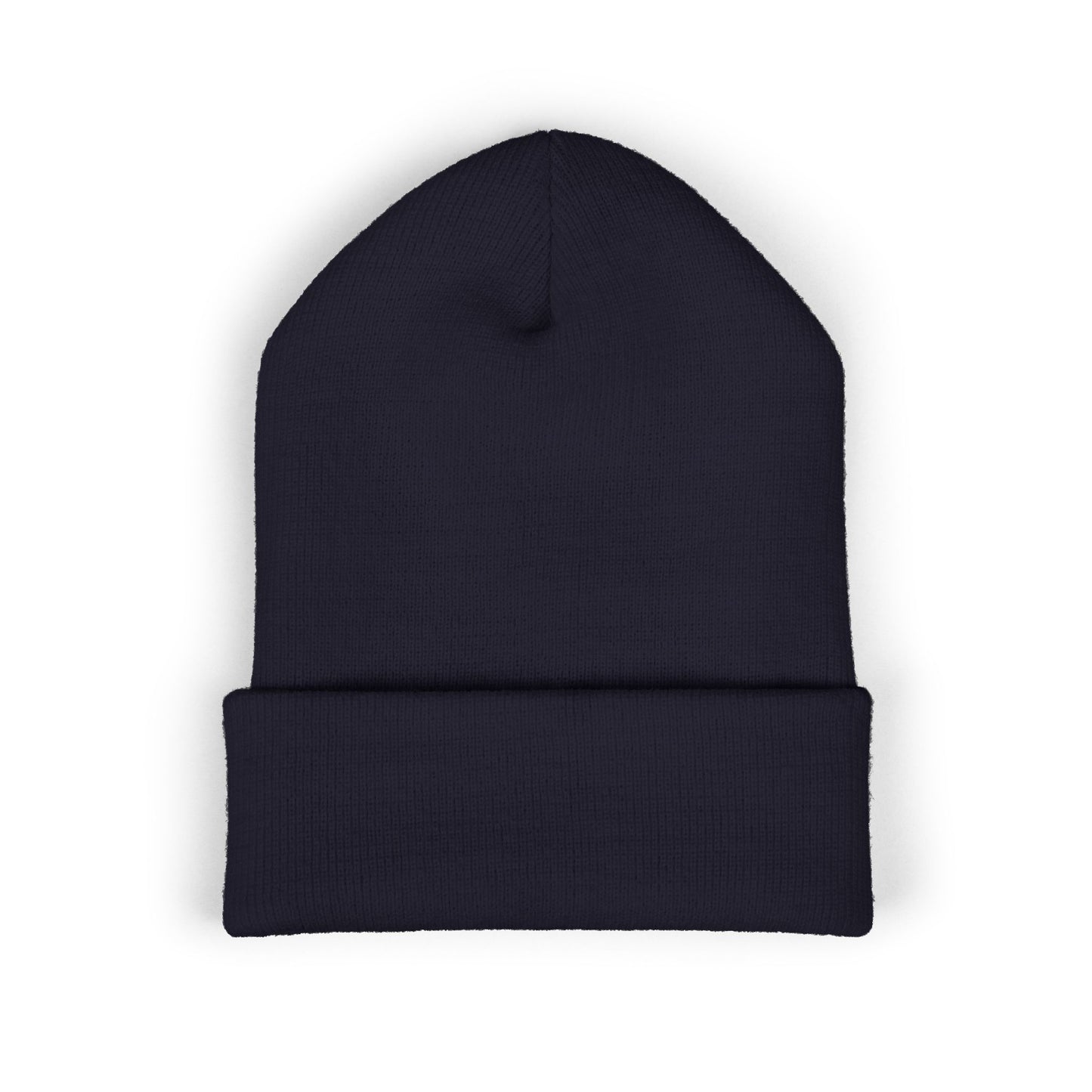 R&W Motorsport Embroidered Cuffed Beanie — Racing Logo Knit Hat