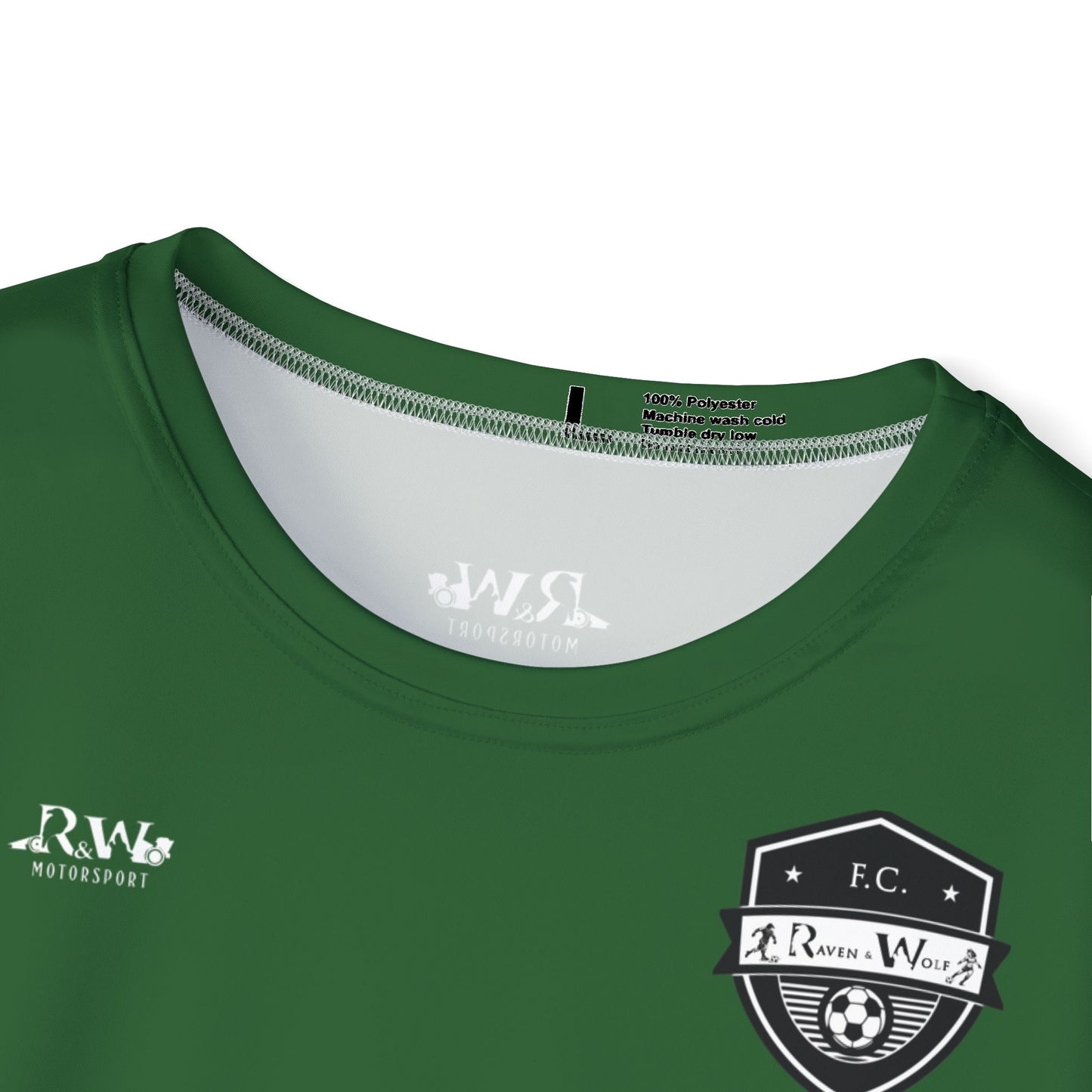 R&W Athletics ***Motorsport Special Edition*** "Kick Off" Football Shirt/Soccer Jersey - Verde Valiosa