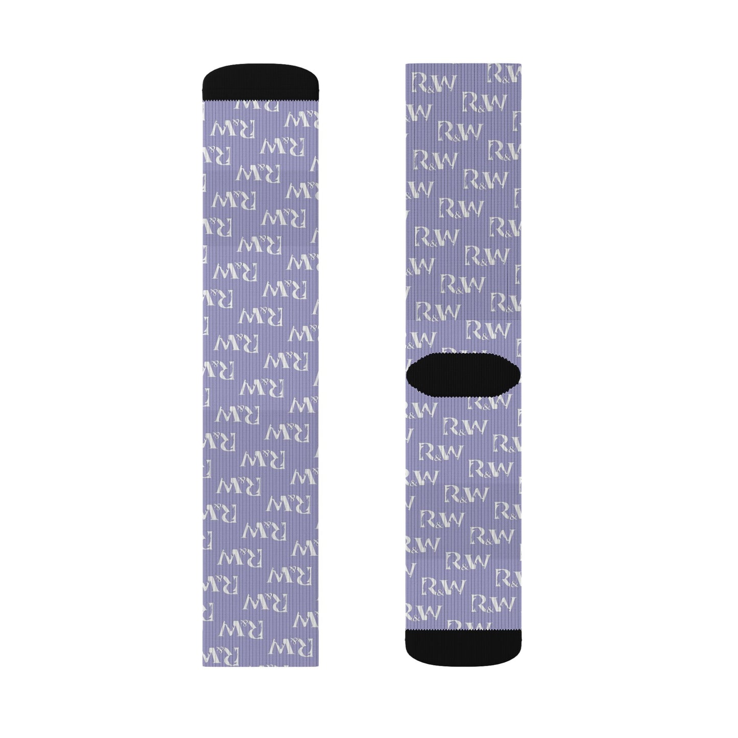 Monogram Pattern Socks — Amore I Crew Socks
