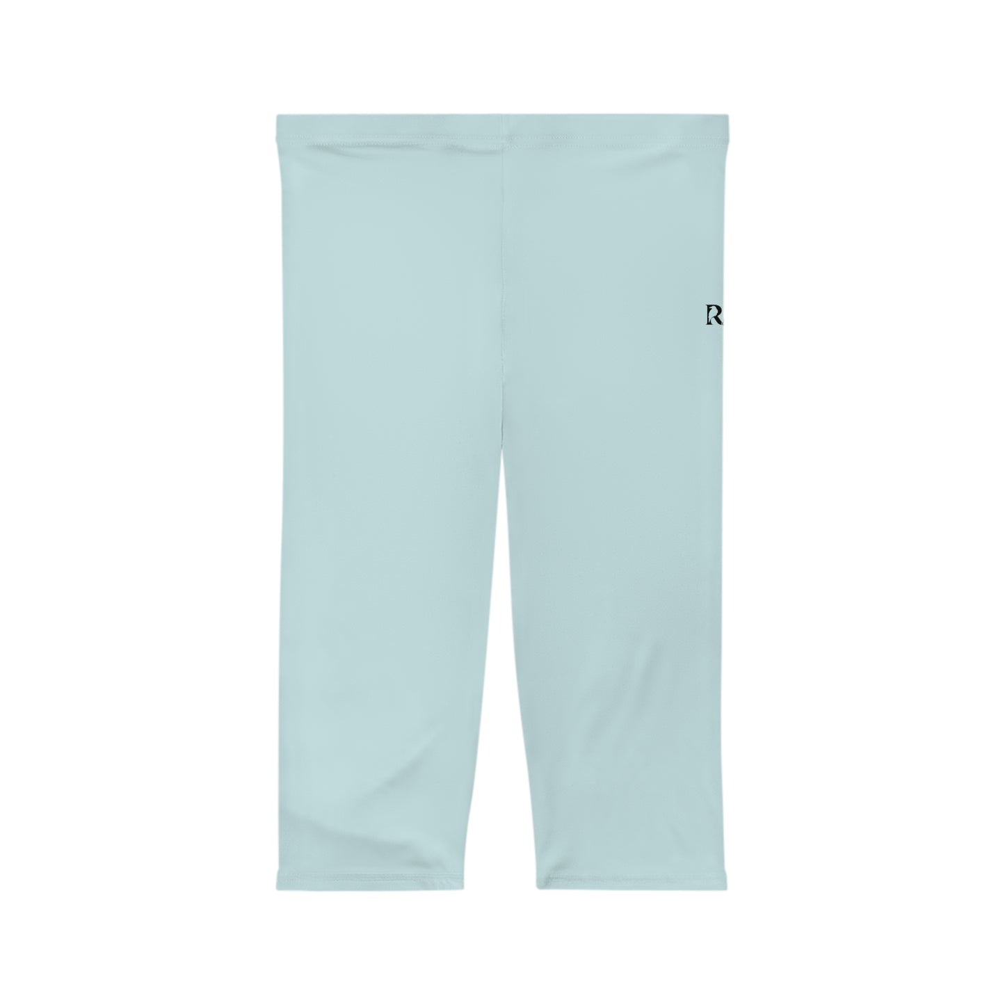 R&W Women's Capri Leggings — Minimalist Logo Horizon