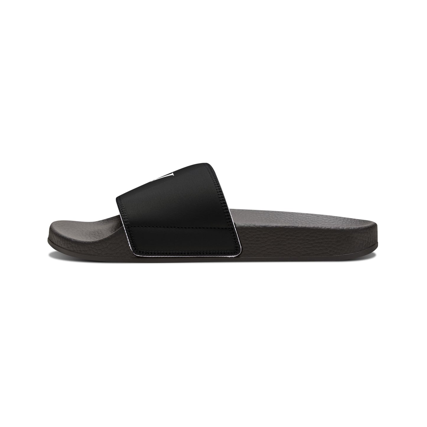 Women's Slide Sandals — Tarmac Black Casual Pool & Beach Slides