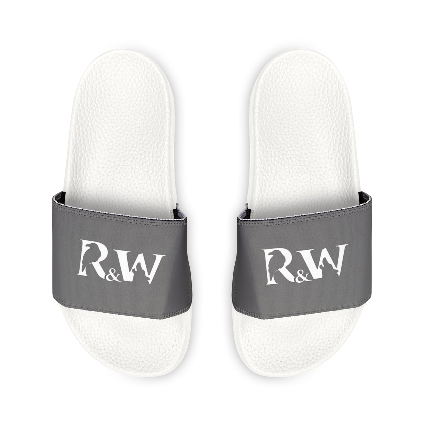 R&W Women's Slide Sandals — Asphalt Grey Casual Pool & Beach Slides