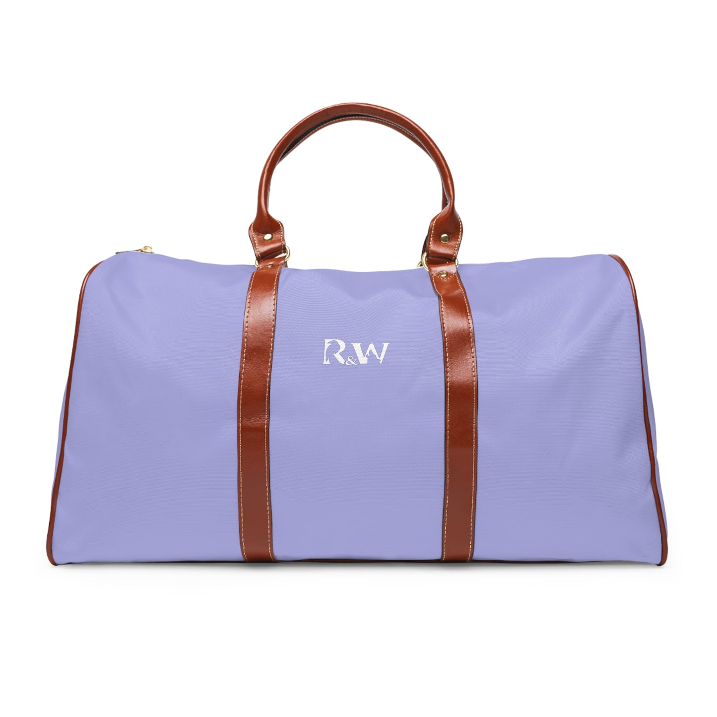 Monogram Waterproof Travel Duffle Bag – Amore I with Brown Trim
