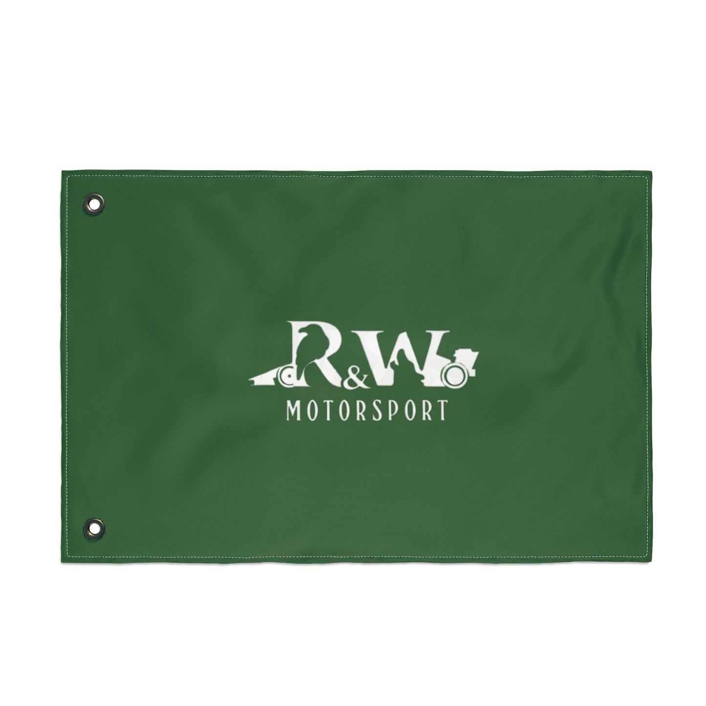 R&W Motorsport Team Flag (Verde Valiosa)