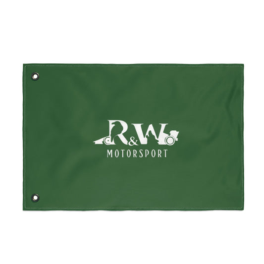 R&W Motorsport Team Flag (Verde Valiosa)