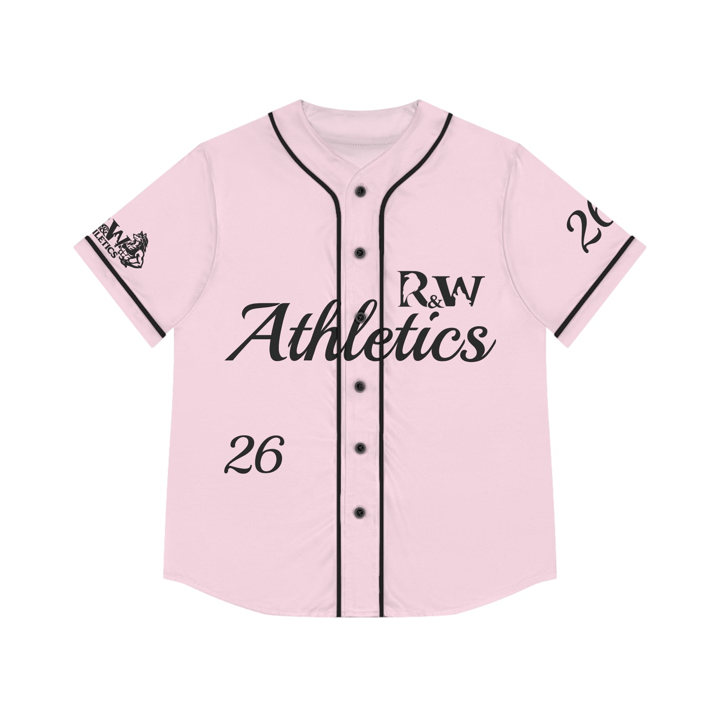 R&W Women's "Opening Day" Baseball Jersey — Performance Pink