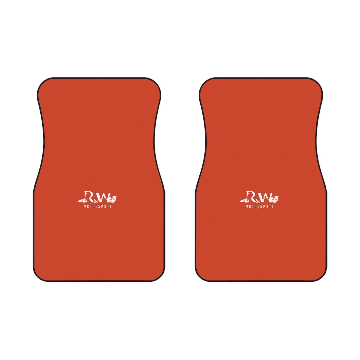 R&W Motorsport Front Car Mats – Rojo Rugiente II (Front Pair Only)