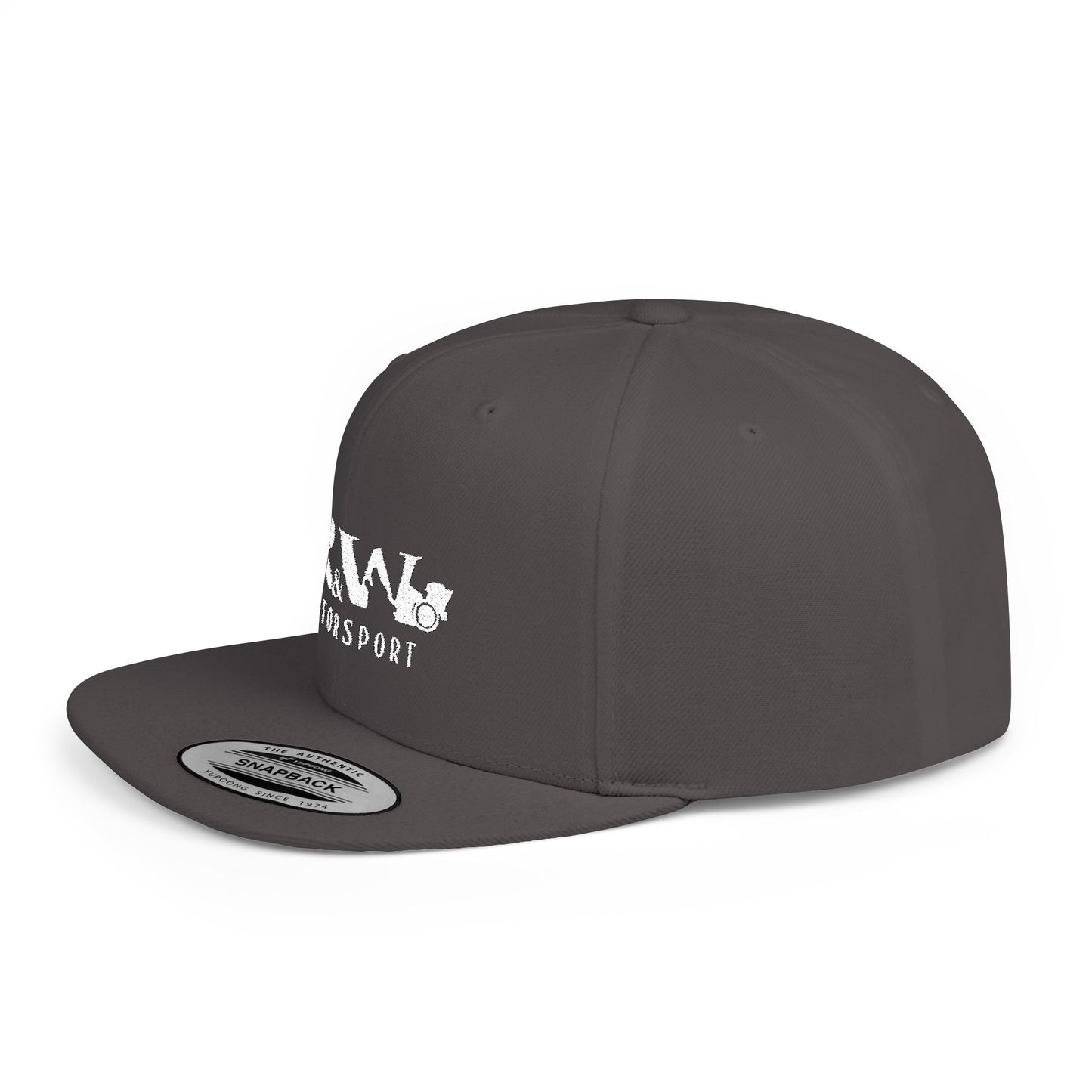 R&W Motorsport Distressed Logo Snapback Hat