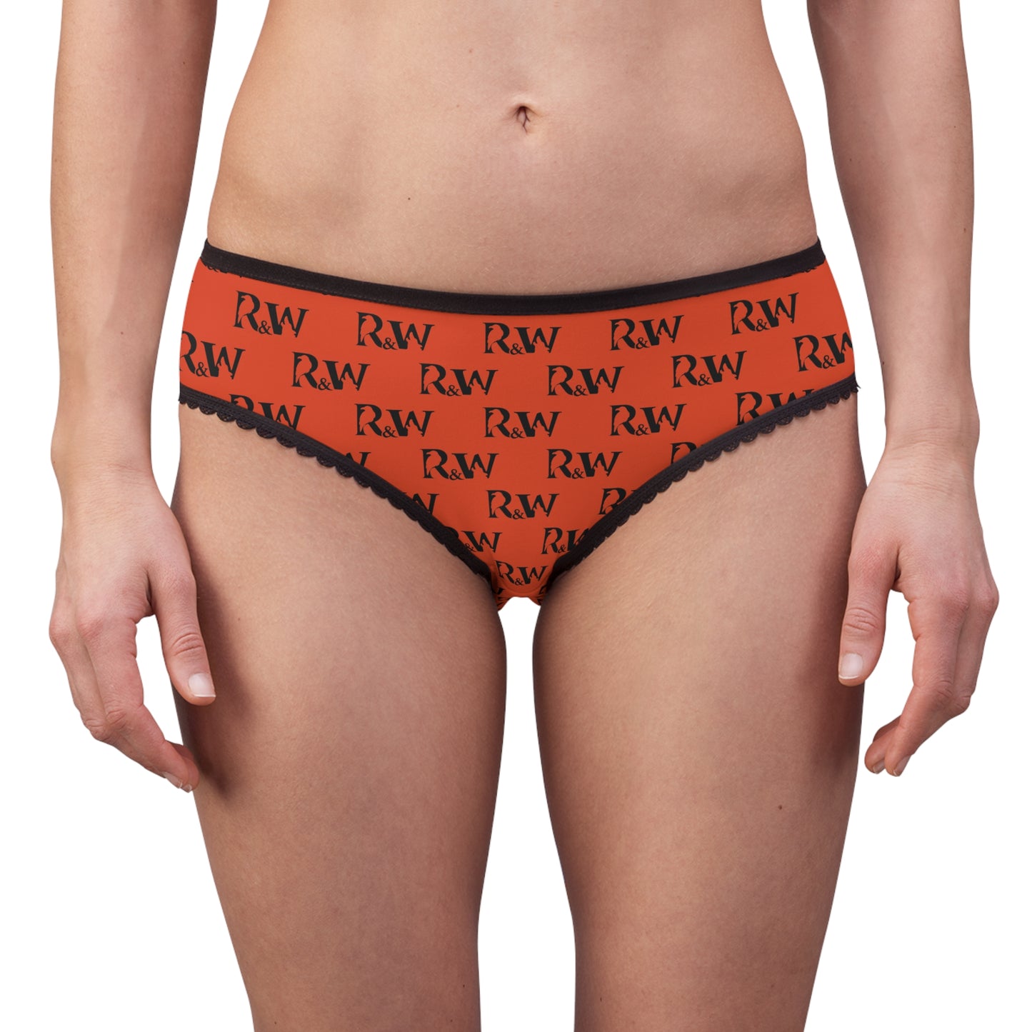 Women's Pattern Briefs — Rojo Rugiente