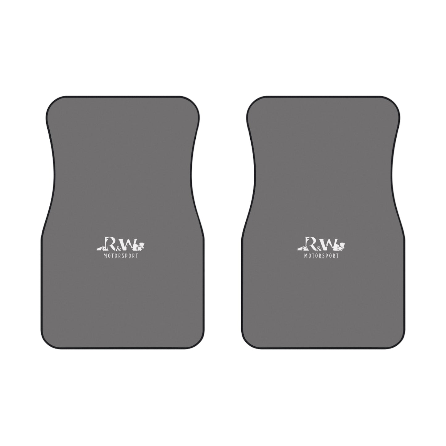 R&W Motorsport Front Car Mats – Asphalt Grey (Front Pair Only)