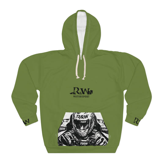 R&W Motorsport Hoodie — R&W 'Vision of the Raven, Power of the Wolf' Racing Pullover (Tomillo Tranquilo)