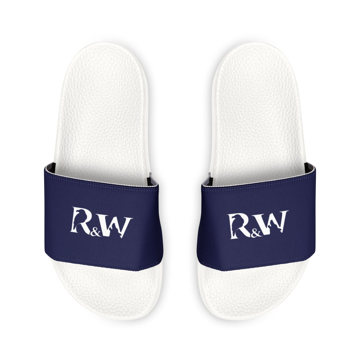 R&W Men's Slide Sandals — Noble Navy Casual Pool & Beach Slides