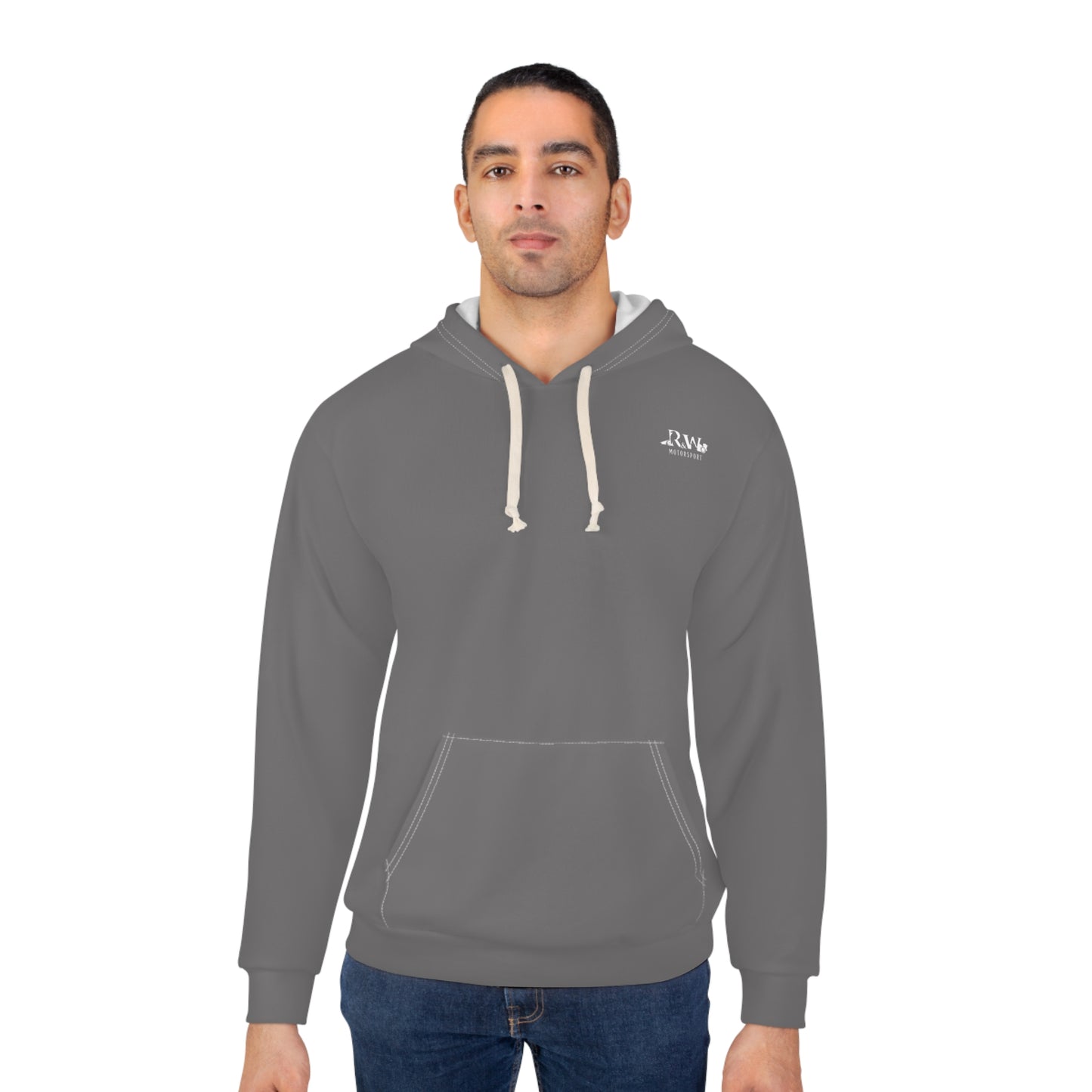 R&W Motorsport Minimalist Logo Hoodie (Asphalt Grey)