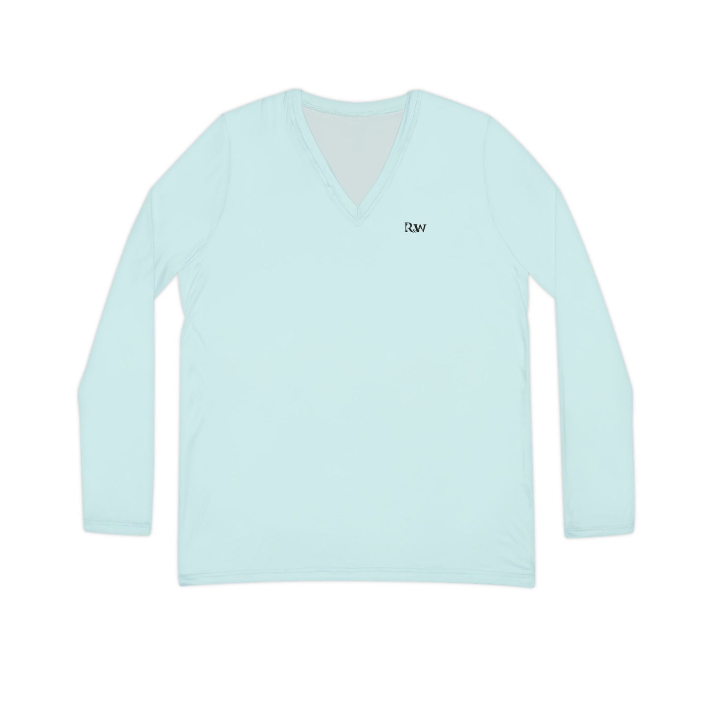 R&W Women's Minimalist V-Neck Long Sleeve Shirt - Horizon
