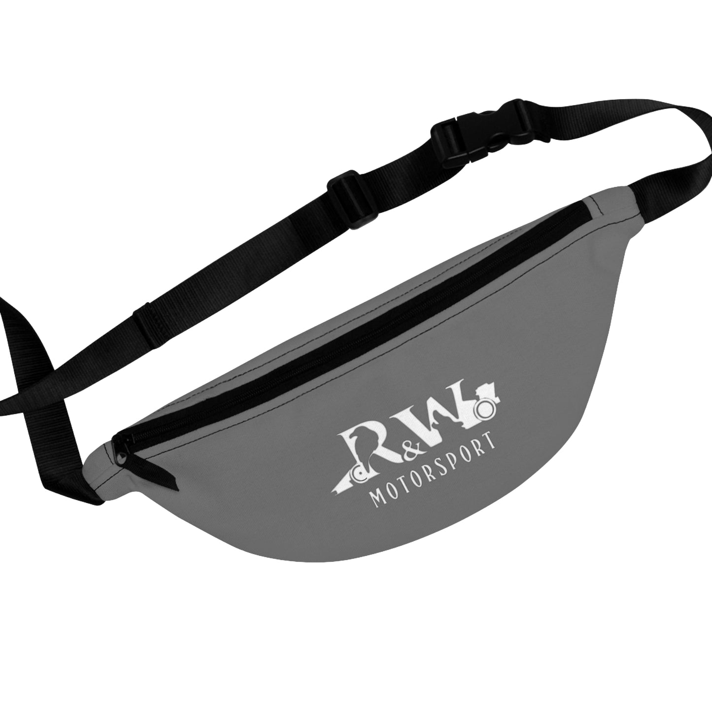 Motorsport Fanny Pack — "Asphalt Grey"