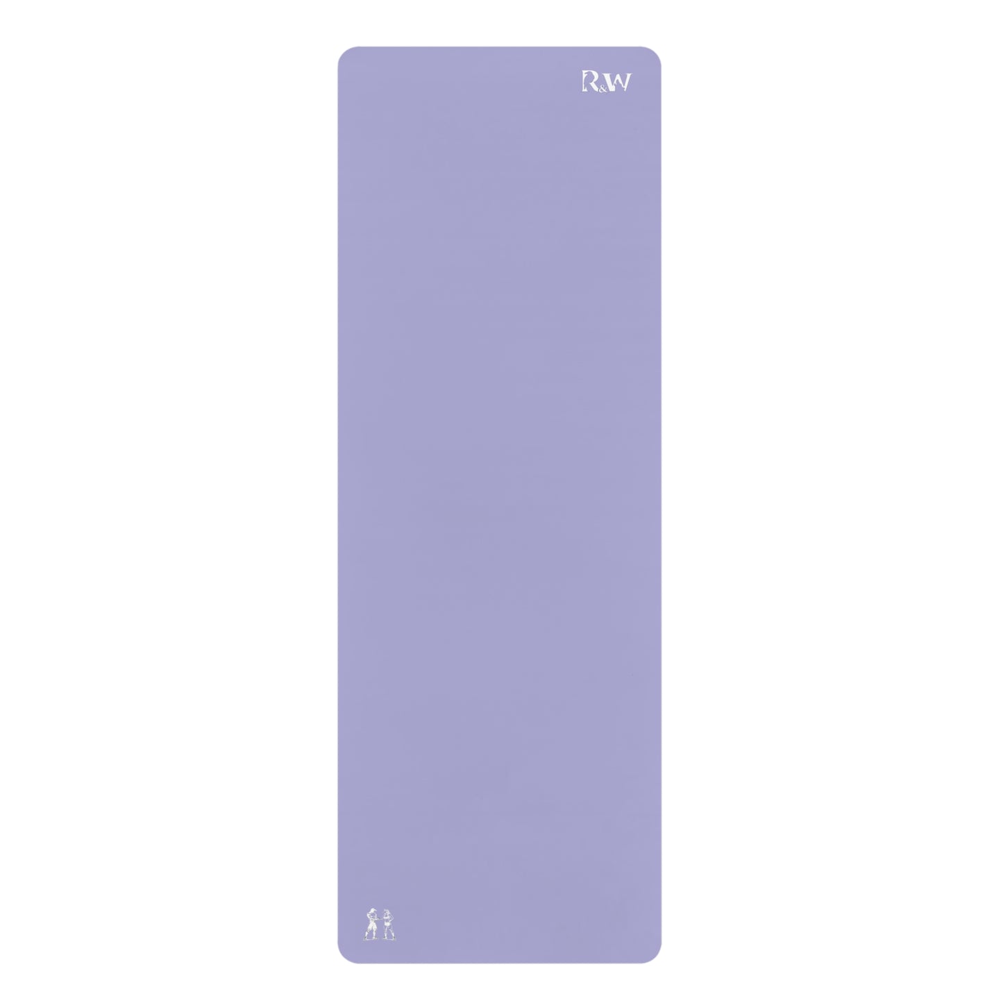 Rubber Yoga Mat — Minimal Amore I Monogram Yoga Mat