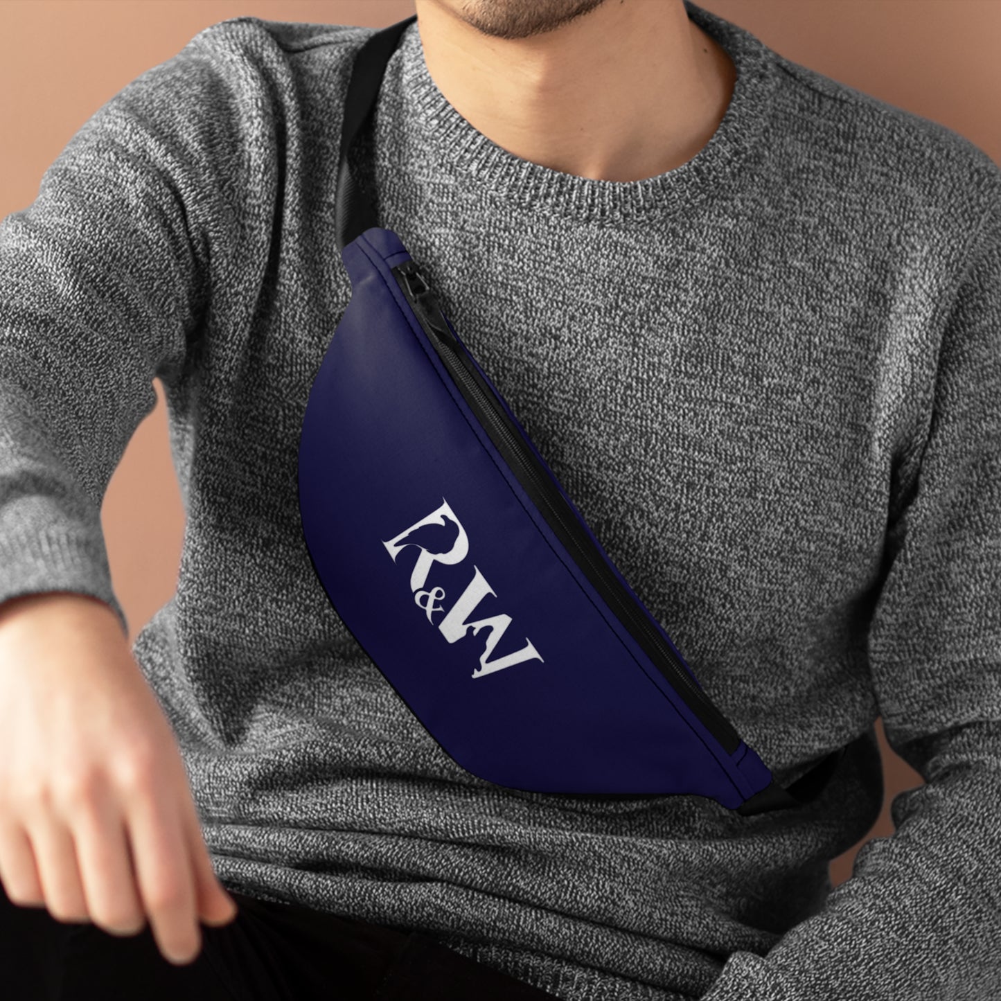 Fanny Pack — Monogram R&W Athletics Noble Navy Belt Bag