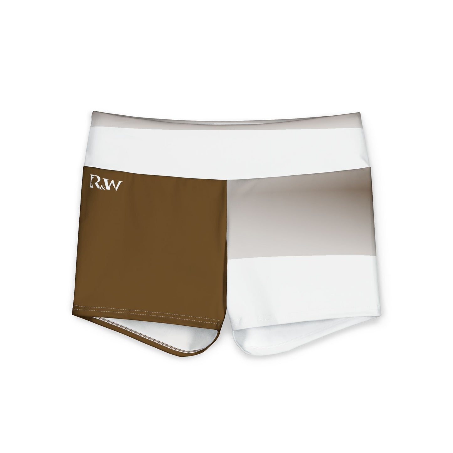 R&W Women's Lightweight Yoga Shorts - Maduro Marrón