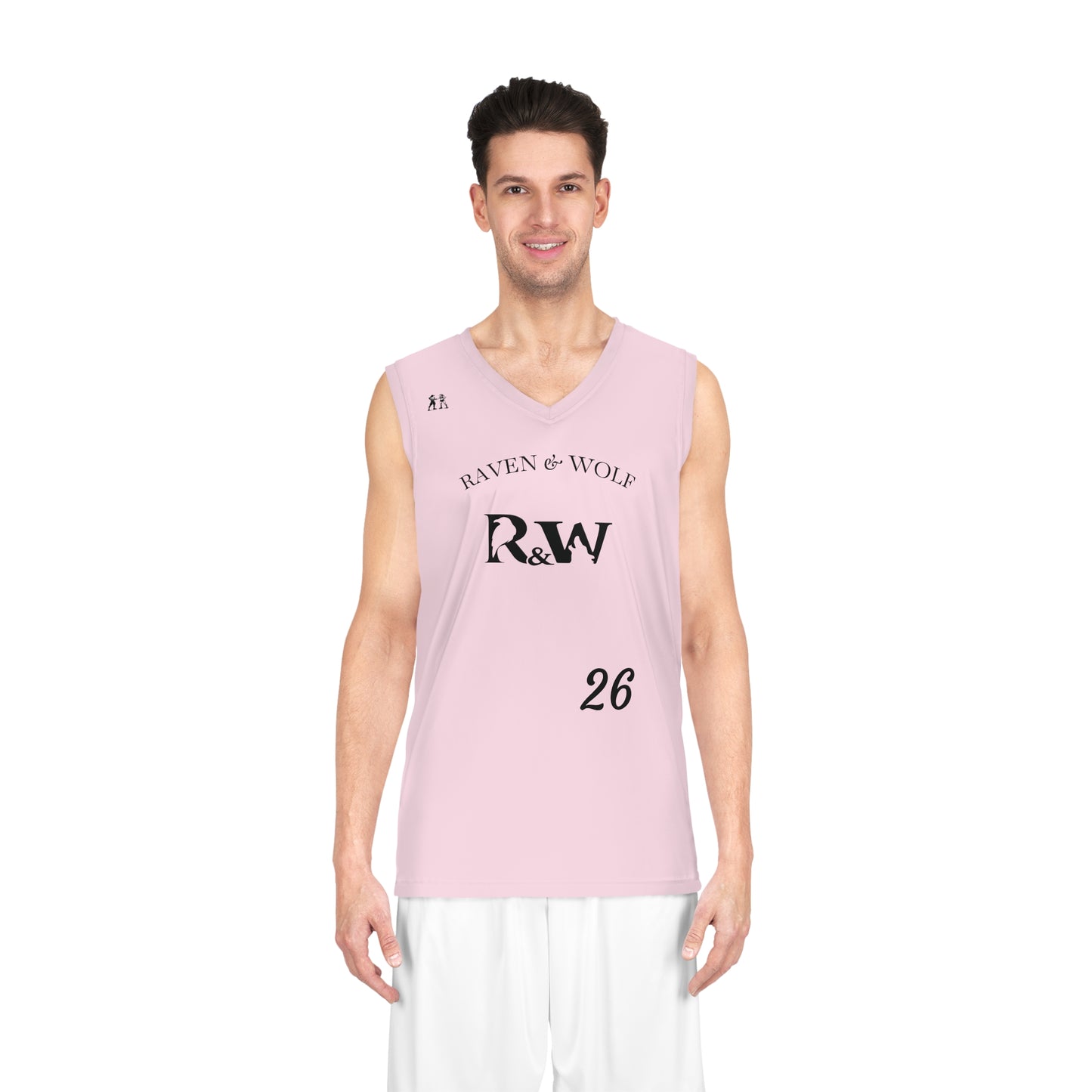 R&W Athletics "Tip Off" Basketball Jersey – Performance Pink