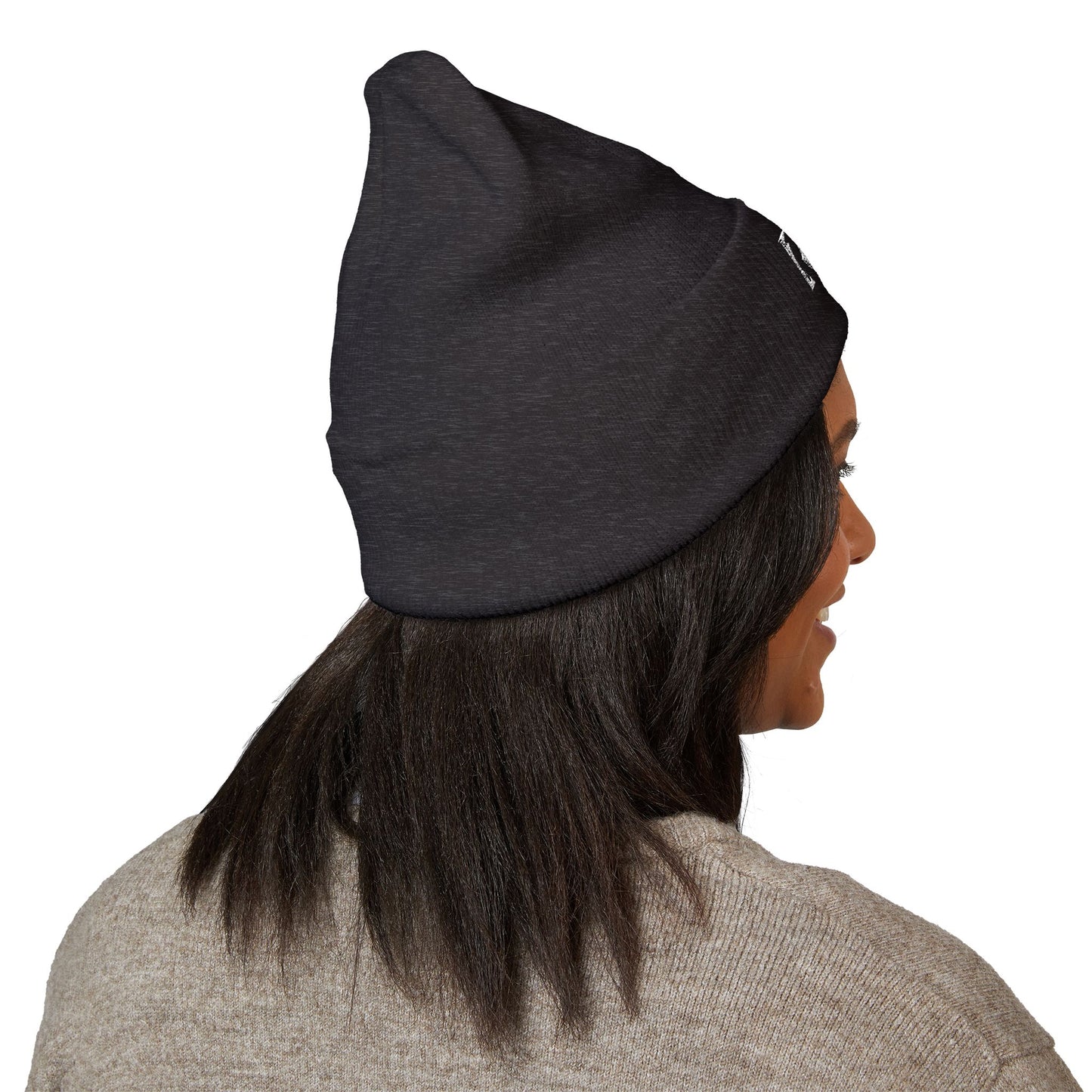 R&W Athletics Embroidered Logo Cuffed Beanie — Classic Knit Winter Hat