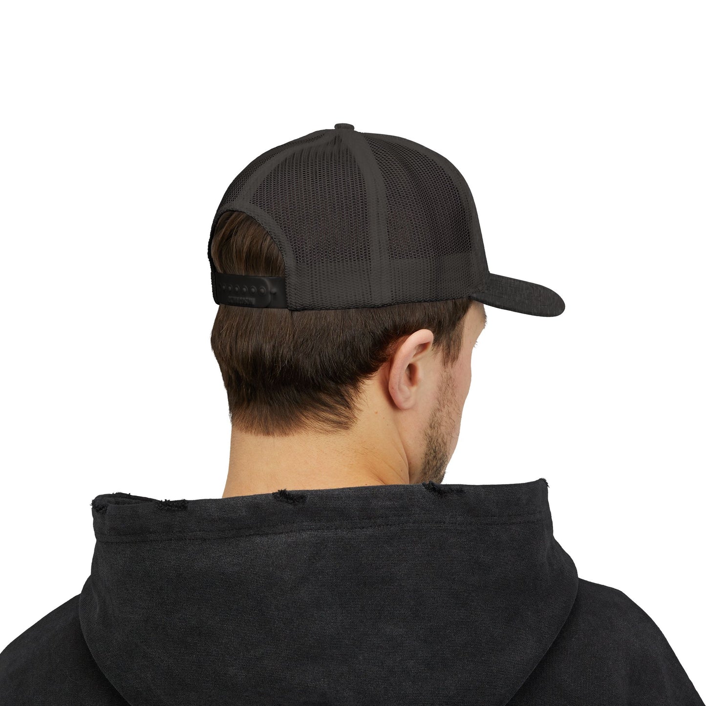 Copy of R&W Athletics Embroidered Mesh Trucker Cap — Vintage Snapback Mesh Hat