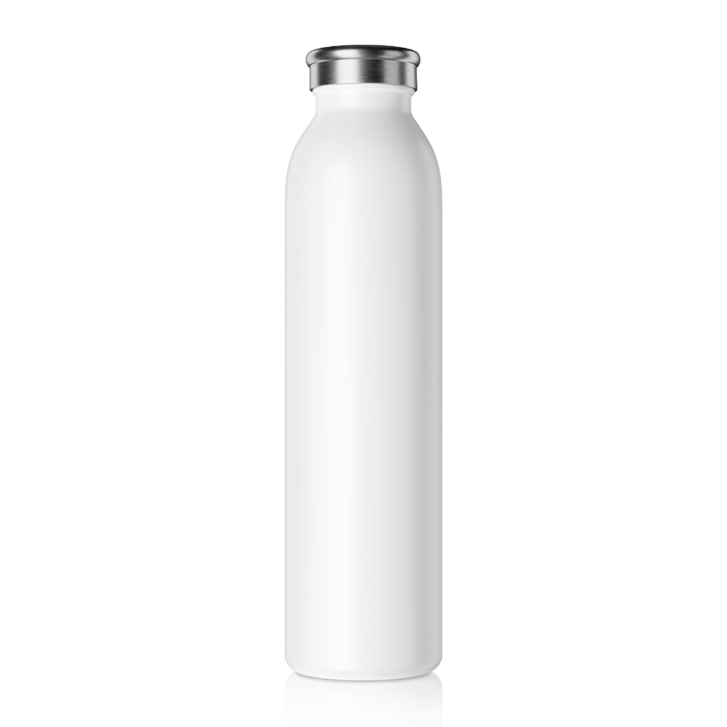 Slim Water Bottle — Panda Gothic R&W Monogram Stainless Steel Bottle
