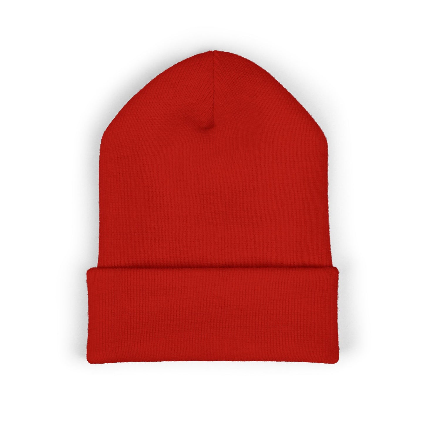 R&W Athletics Embroidered Logo Cuffed Beanie — Classic Knit Winter Hat
