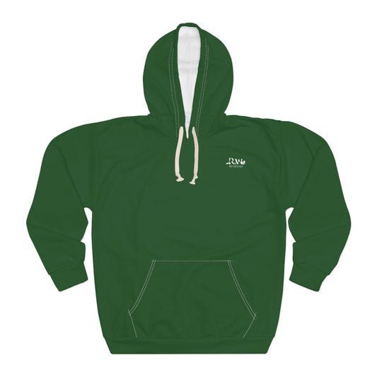 R&W Motorsport Minimalist Logo Hoodie (Verde Valiosa)