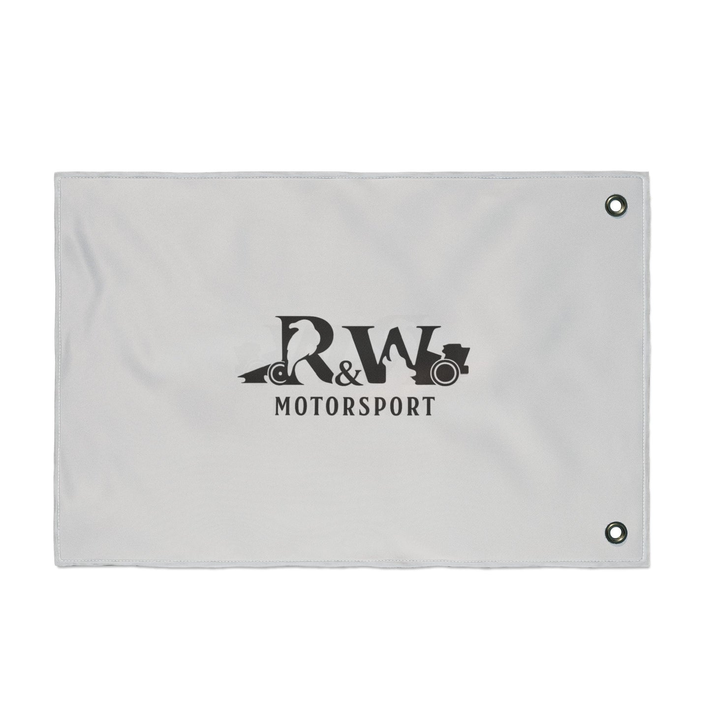 R&W Motorsport Team Flag (Wolf Grey)