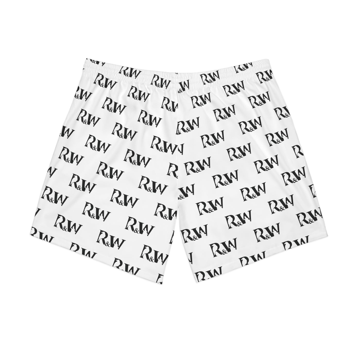 Men's Elastic Beach Shorts (Panda)