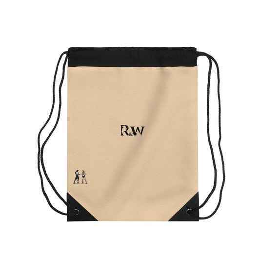 Monogram Drawstring Bag — Minimalist Dakar Dunes Gym Sack