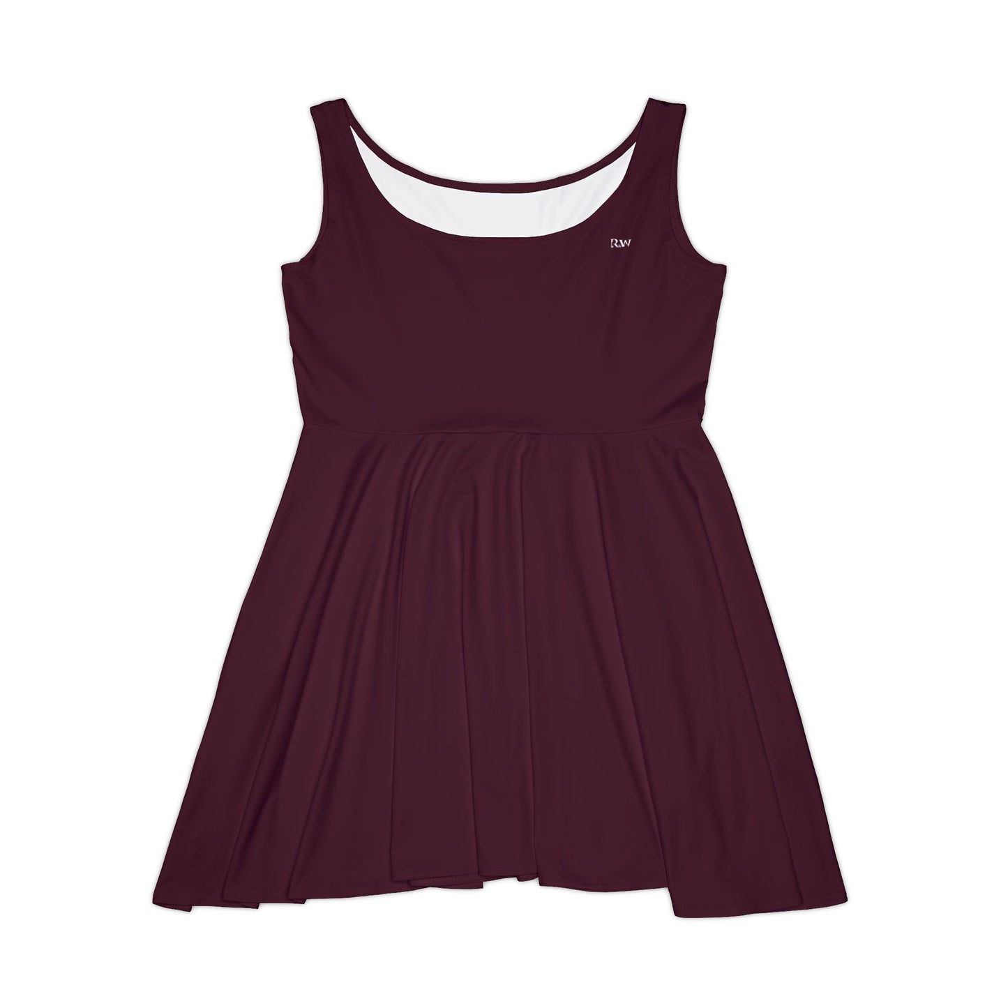 Vino Viejo Women's Skater Dress — Classic Scoop Neck A-Line Summer Dress