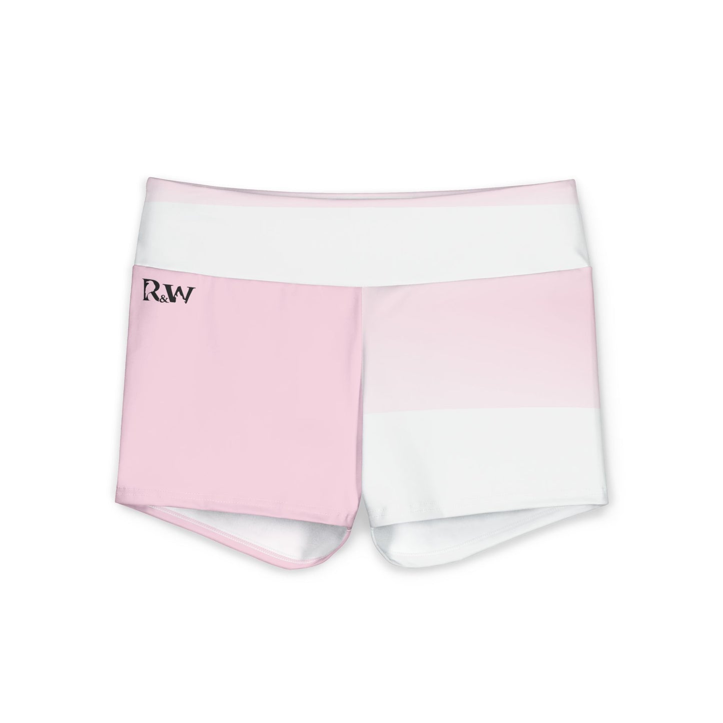R&W Women's Lightweight Yoga Shorts - Performance Pink