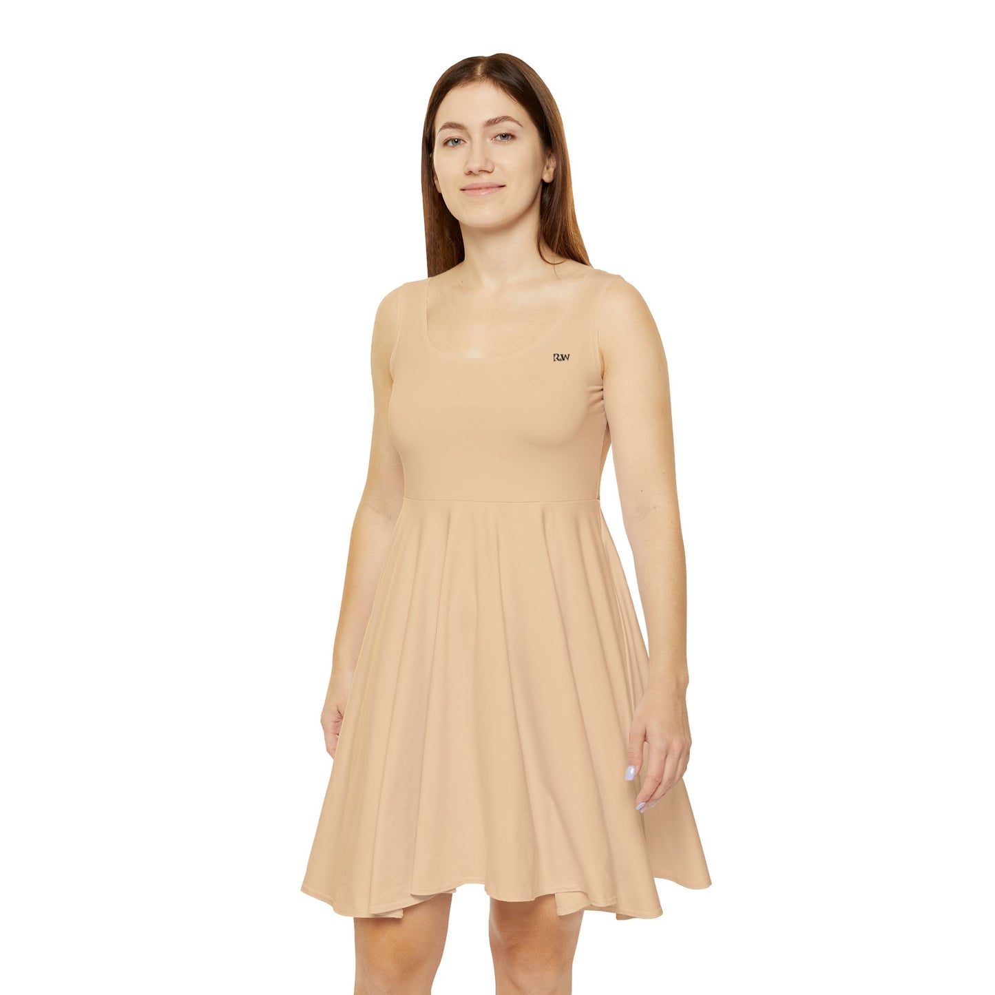 Dakar Dunes Women's Skater Dress — Classic Scoop Neck A-Line Summer Dress