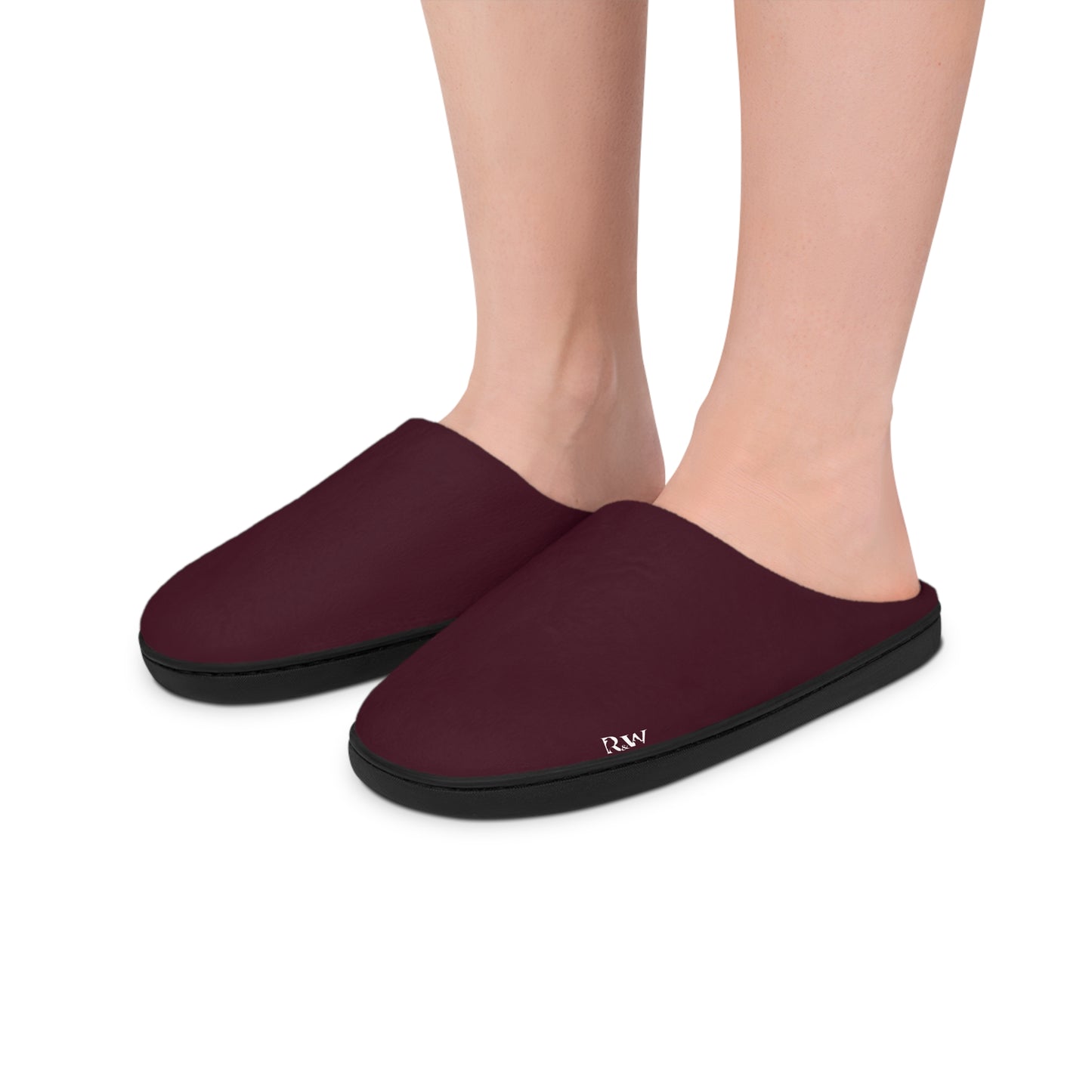 Indoor Slippers — Vino Viejo Small Logo Cozy House Shoes for Women