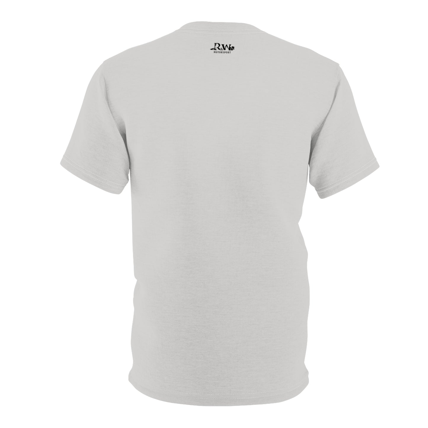 R&W Motorsport "Team Motto" Graphic Tee — Wolf Grey Vintage Gothic Comic Panel T-Shirt