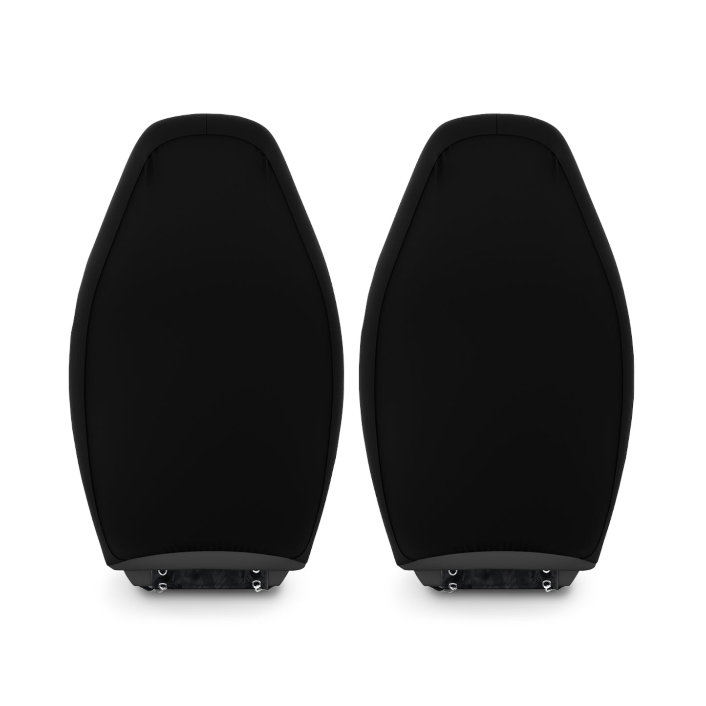 R&W Motorsport Car Seat Covers — Universal Front Seat Protectors Tarmac Black