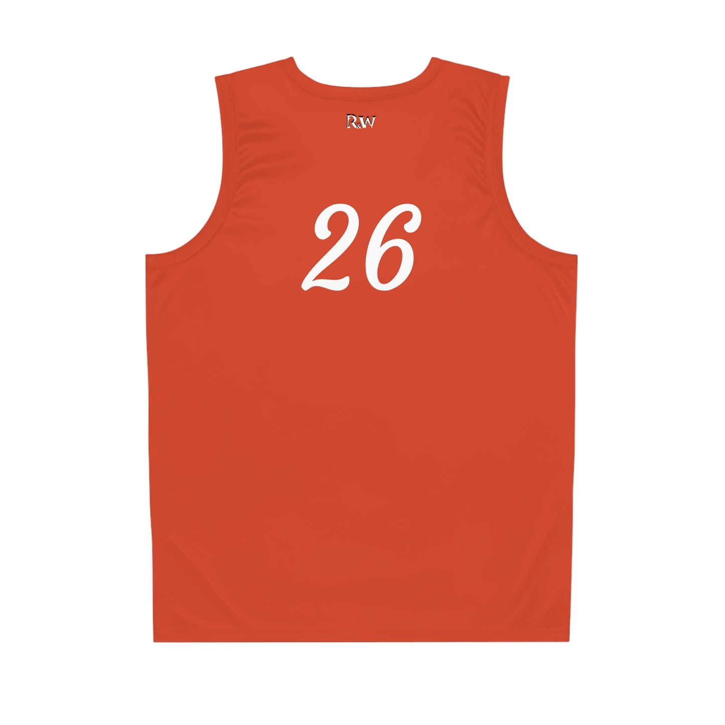 R&W Athletics "Tip Off" Basketball Jersey – Rojo Rugiente II