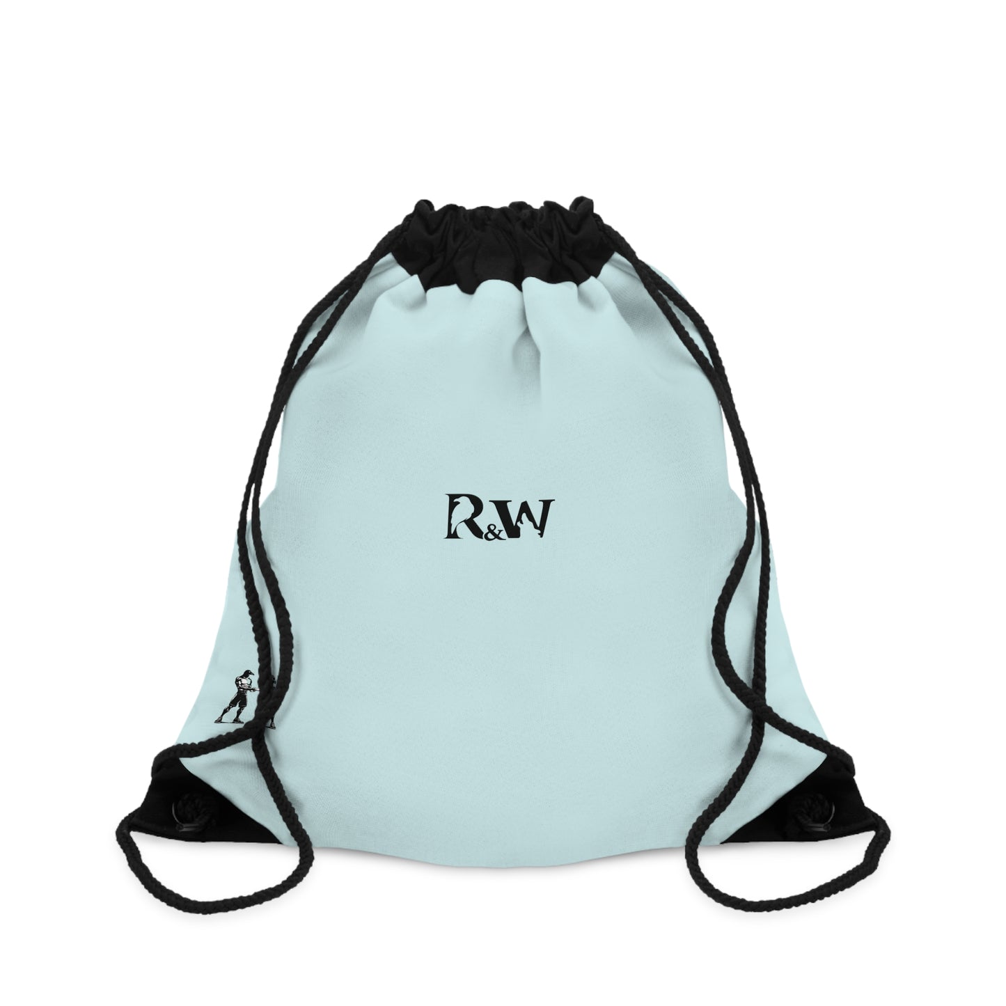Monogram Drawstring Bag — Minimalist Horizon Gym Sack