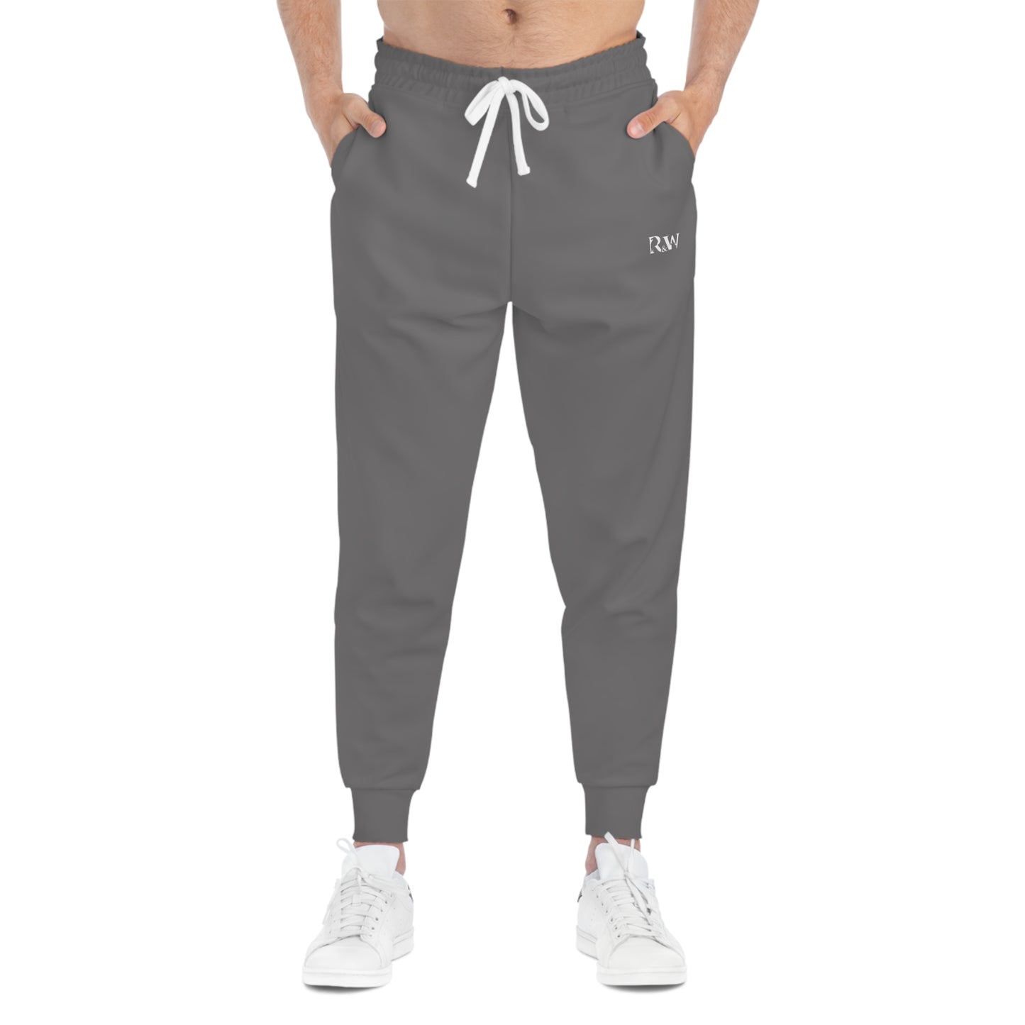 R&W Athletics Minimalist Logo Jogger Sweatpants (Asphalt Grey)