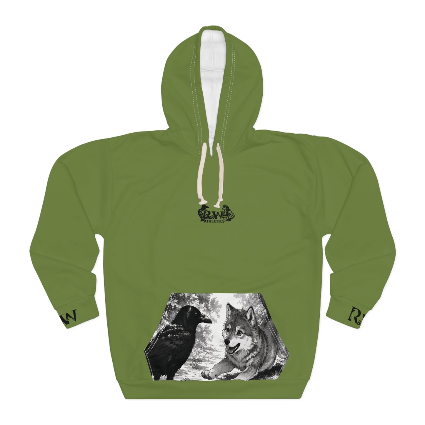 R&W Athletics Graphic Hoodie — "Origin Story" Tomillo Tranquilo Comic Panel Pullover
