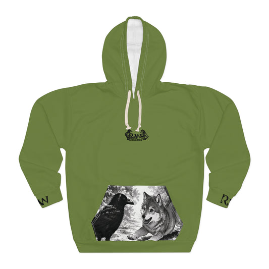 R&W Athletics Graphic Hoodie — "Origin Story" Tomillo Tranquilo Comic Panel Pullover