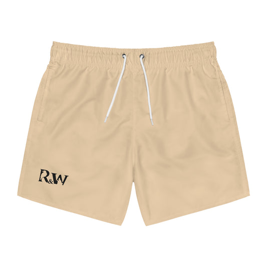 Mens Minimal Logo Swim Trunks — Dakar Dunes