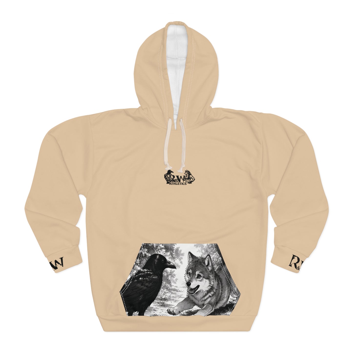 R&W Athletics Graphic Hoodie — "Origin Story" Dakar Dunes Comic Panel Pullover