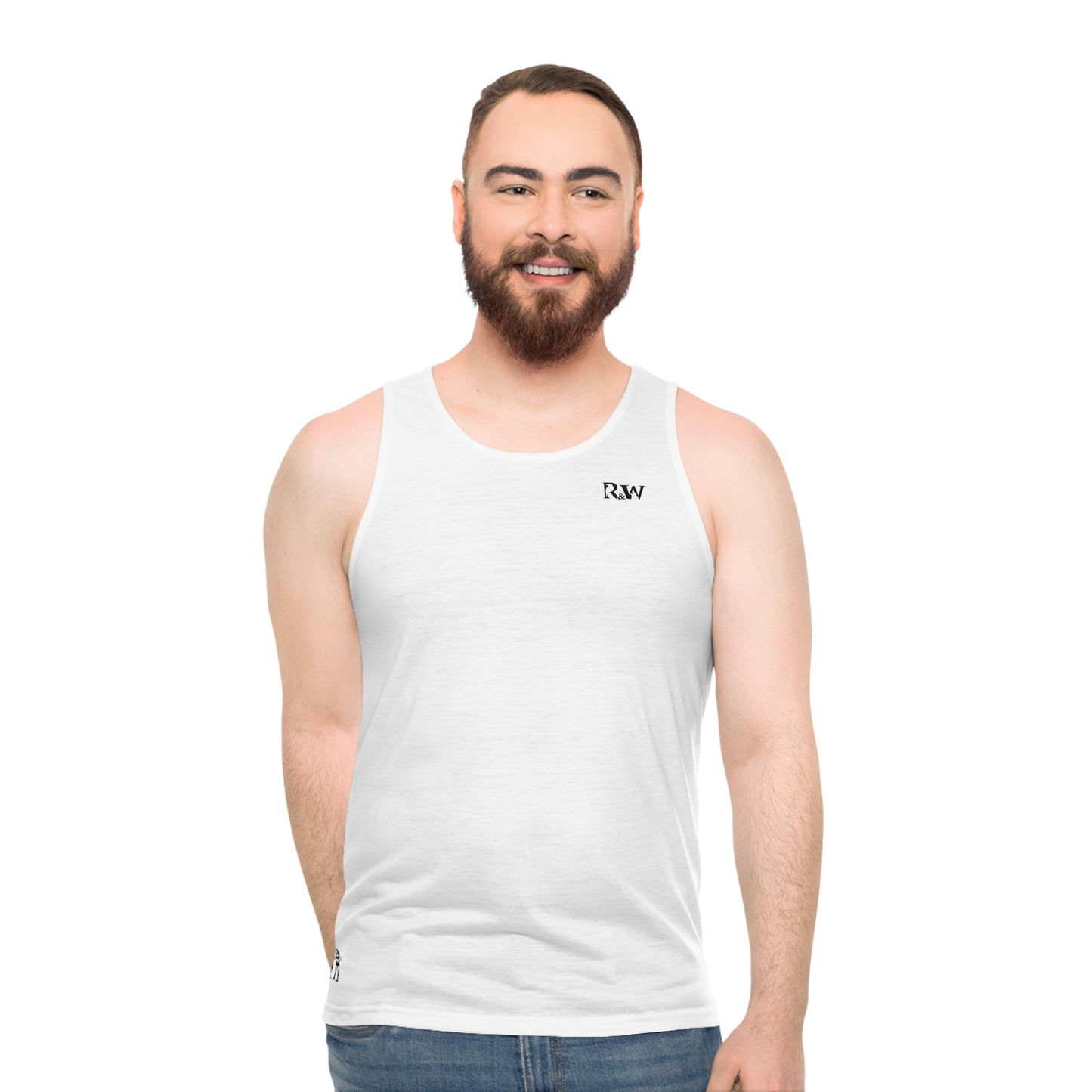R&W Athletics Unisex Minimalist Tank Top — Panda