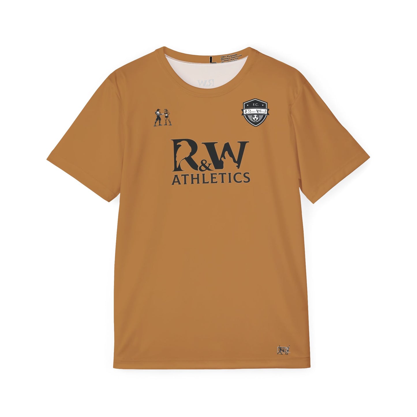 R&W Athletics "Kick Off" Football Shirt/Soccer Jersey - Cuero Cómodo