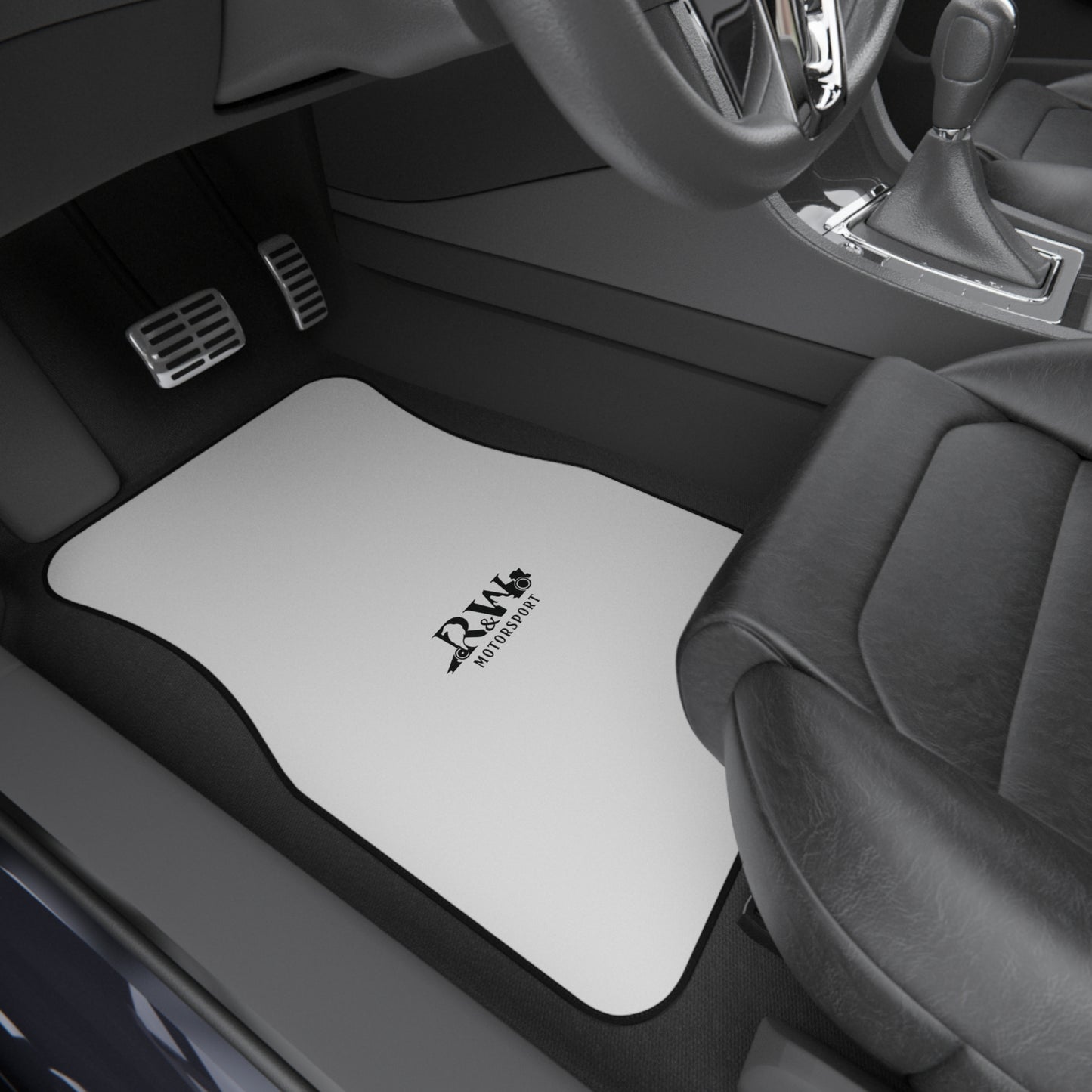 Motorsport Front Car Mats – Panda (Front Pair Only)