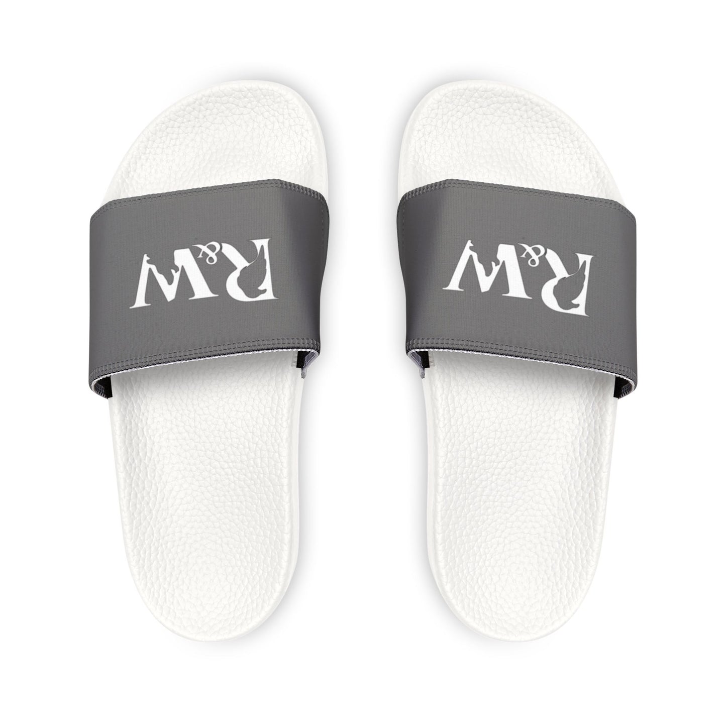 R&W Women's Slide Sandals — Asphalt Grey Casual Pool & Beach Slides